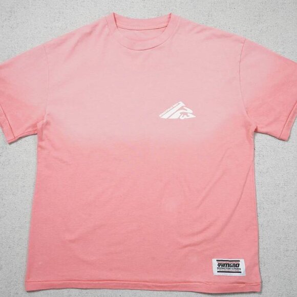 RIVINGTON ROI REBIS Uso Printed Appliqued Cotton Jersey T Shirt Red